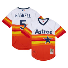 Jeff Bagwell Houston Astros Mitchell & Ness 2004 Cooperstown Collection Authentic Throwback Jersey | MLB On Sale