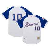 Chipper Jones Atlanta Braves Mitchell & Ness 2004 Cooperstown Collection Authentic Throwback Jersey | MLB New