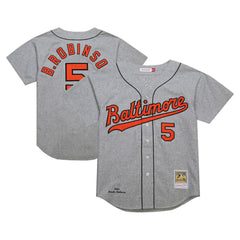 Brooks Robinson Baltimore Orioles Mitchell & Ness Cooperstown Collection 1966 Authentic Jersey | MLB Outlet