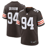 Cleveland Browns Nike Mason Graham 2025 NFL Draft First Round Pick Game Jersey