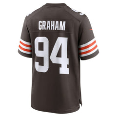 Cleveland Browns Nike Mason Graham 2025 NFL Draft First Round Pick Game Jersey