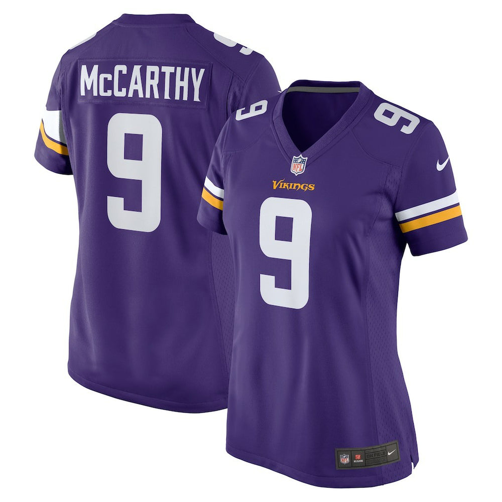 Minnesota Vikings Nike J.J. McCarthy Women's Player Game Jersey