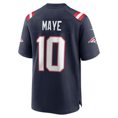 New England Patriots Nike Drake Maye Player Game Jersey