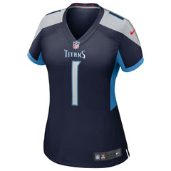 Tennessee Titans Nike Cameron Ward Women's 2025 NFL Draft First Round Pick Alternate Game Jersey