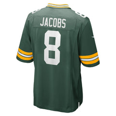 Green Bay Packers Nike Josh Jacobs Team Game Jersey