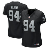 Christian Wilkins Las Vegas Raiders Women's Team Game Jersey - Black