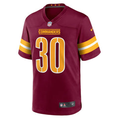 Austin Ekeler Washington Commanders Game Player Jersey - Burgundy