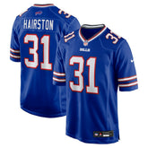 Buffalo Bills Nike Maxwell Hairston 2025 NFL Draft First Round Pick Game Jersey
