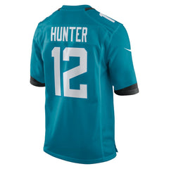 Jacksonville Jaguars Nike Travis Hunter 2025 NFL Draft First Round Pick Game Jersey