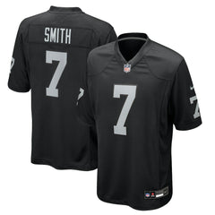 Las Vegas Raiders Nike Geno Smith Game Player Jersey