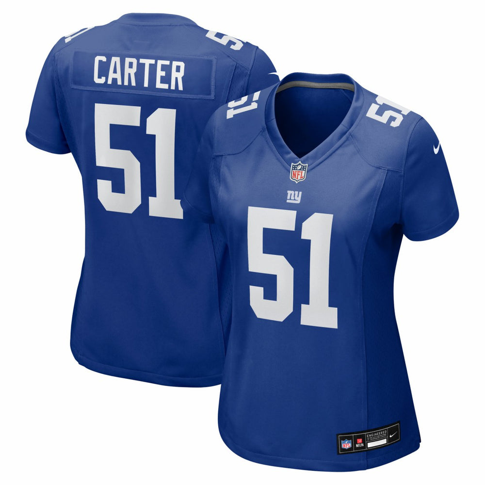 New York Giants Nike Abdul Carter Women's First Round Pick Game Jersey