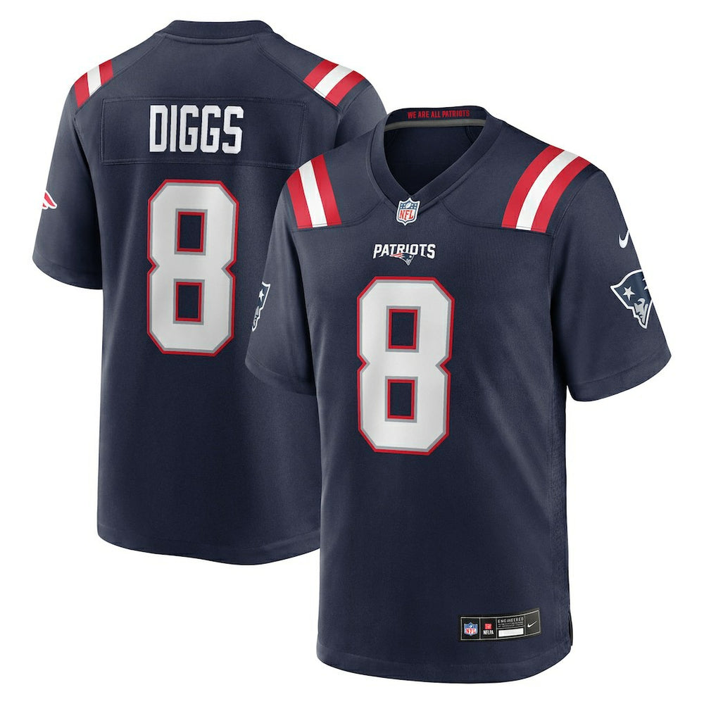 New England Patriots Nike Stefon Diggs Game Jersey