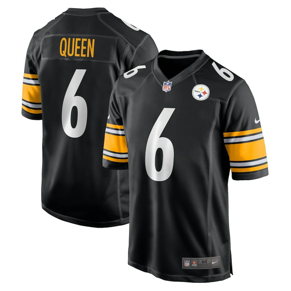 Pittsburgh Steelers Nike Patrick Queen Game Player Jersey