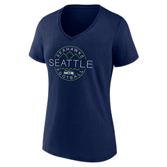 Seattle Seahawks Women's Defensive Stand V-Neck T-Shirt