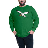 Philadelphia Eagles Fanatics Jalen Hurts Big & Tall Thermal Waffle Long Sleeve T-Shirt