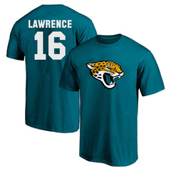 Jacksonville Jaguars Fanatics Trevor Lawrence Big & Tall Player Name & Number T-Shirt