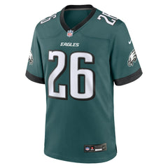 Philadelphia Eagles Nike Saquon Barkley Game Player Jersey