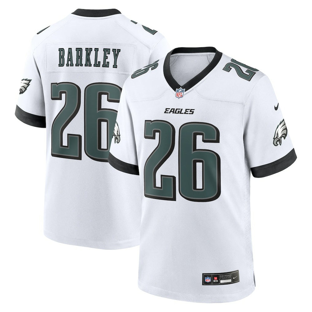 Philadelphia Eagles Nike Saquon Barkley Game Jersey