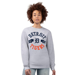 Detroit Tigers G-III 4Her by Carl Banks Women's Team Logo Fleece Pullover Sweatshirt | MLB New