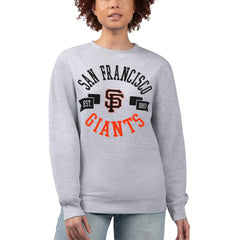 San Francisco Giants G-III 4Her by Carl Banks Women's Team Logo Fleece Pullover Sweatshirt | MLB US