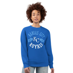 Kansas City Royals G-III 4Her by Carl Banks Women's Team Logo Fleece Pullover Sweatshirt | MLB Sale