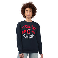 Cleveland Guardians G-III 4Her by Carl Banks Women's Team Logo Fleece Pullover Sweatshirt | MLB US