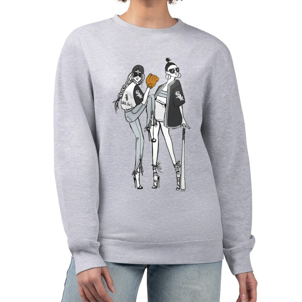 Chicago White Sox G-III 4Her by Carl Banks Women's Baseball Girls Fleece Pullover Sweatshirt | MLB Outlet