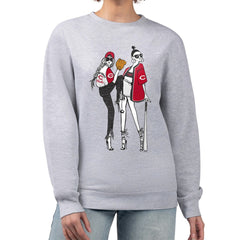 Cincinnati Reds G-III 4Her by Carl Banks Women's Baseball Girls Fleece Pullover Sweatshirt | MLB Discount