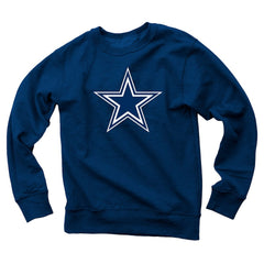 Dallas Cowboys Wes & Willy Youth Reversible Fleece Pullover Sweatshirt