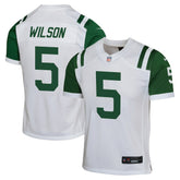 New York Jets Nike Garrett Wilson Youth Game Jersey