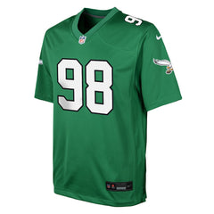Philadelphia Eagles Nike Jalen Carter Youth Game Jersey