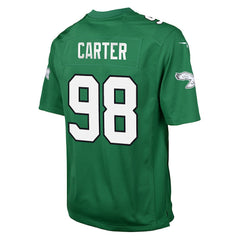 Philadelphia Eagles Nike Jalen Carter Youth Game Jersey