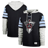 Tennessee Titans 47 brand '47 Double Header Blitz Cornerback Pullover Hoodie