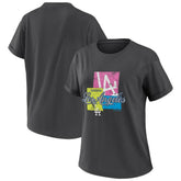 Los Angeles Dodgers WEAR by Erin Andrews Women's Domestic Box Color Boyfriend T-Shirt | MLB Discount