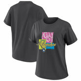 Milwaukee Brewers WEAR by Erin Andrews Women's Domestic Box Color Boyfriend T-Shirt | MLB Online
