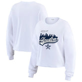Houston Astros WEAR by Erin Andrews Women's Domestic Postcard Long Sleeve T-Shirt | MLB Online