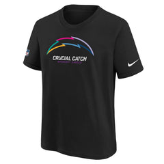Los Angeles Chargers Nike Youth 2024 NFL Crucial Catch T-Shirt