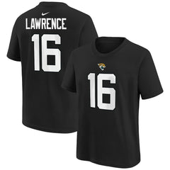 Jacksonville Jaguars Nike Trevor Lawrence Youth Player Name & Number T-Shirt