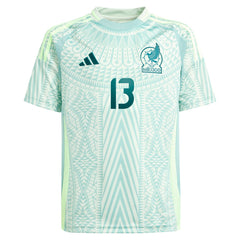 Guillermo Ochoa Mexico National Team Youth 2024 Away Replica Player Jersey Green - Adidas