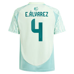 Edson Alvarez Mexico National Team Youth 2024 Away Replica Player Jersey Green - Adidas