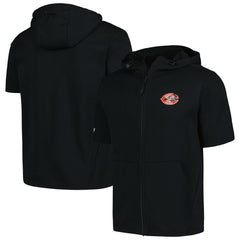 Cincinnati Reds Levelwear Recruit Short Sleeve Full-Zip Hoodie | MLB Discount