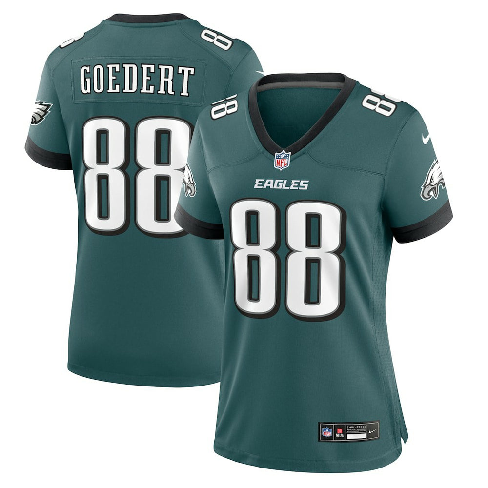 Philadelphia Eagles Nike Dallas Goedert Women's Team Game Jersey