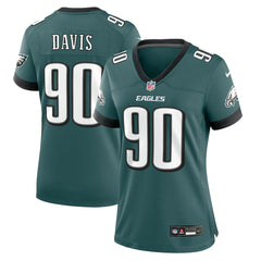 Philadelphia Eagles Nike Jordan Davis Women's Team Game Jersey