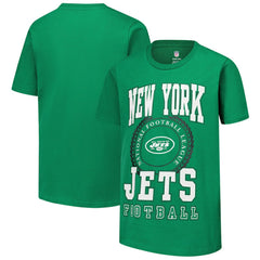 New York Jets Youth Stitched Up Retro Logo T-Shirt