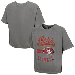 San Francisco 49ers Women's Mineral Wash Short Sleeve Top