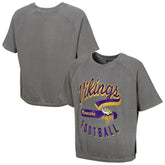 Minnesota Vikings Women's Mineral Wash Short Sleeve Top