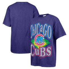 Chicago Cubs '47 Women's Flashing Lights Boyfriend T-Shirt | MLB On Sale