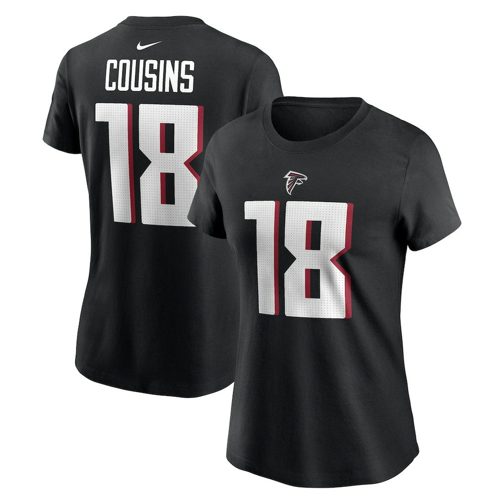 Atlanta Falcons Nike Kirk Cousins Women's Player Name & Number T-Shirt