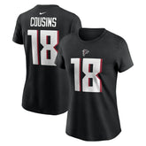 Atlanta Falcons Nike Kirk Cousins Women's Player Name & Number T-Shirt