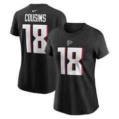 Atlanta Falcons Nike Kirk Cousins Women's Player Name & Number T-Shirt